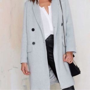 Light blue/grey coat